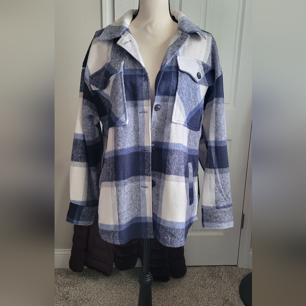 Plaid Jacket- Never Worn!